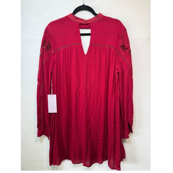 onetheland Long Sleeve Shift Dress, Size Large - NEW - Picture 2 of 7